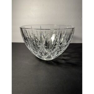 Marquis by Waterford 9" Crystal Bowl Starburst Cut Lead Free